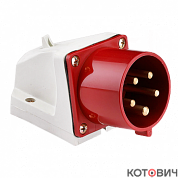 Вилка стационарная 380В  32А 3Р+РЕ+N 525 IP44 EKF PROxima