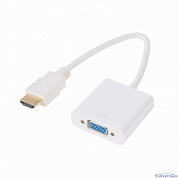 Переходник штекер HDMI - гнездо VGA, провод  REXANT