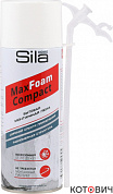 Монтажная пена всесезонная, 400мл  SILA HOME MAX FOAM COMPACT