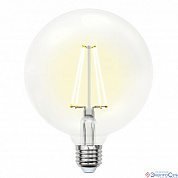 Лампа  E27  LED  Шар  G125  15W  3000K  CL  1500Lm  200-250V PLS02WH UNIEL
