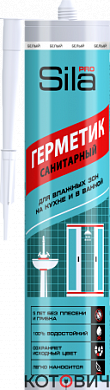 Герметик силиконовый санитарный прозрачный Sila PRO Max Sealant 280 мл