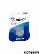 Эл.питания СR 2430 1*BL  КОСМОС 