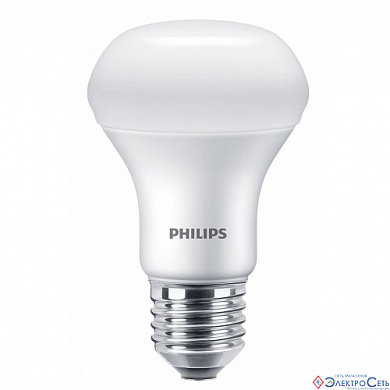 Лампа  E27  LED    7W  4000К  R63  FR  500Lm  220V  Philips Ess