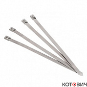 Хомут AISI 304 из нержавеющей стали,  7.9x 520 FlexLock (100)