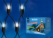 Гирлянда LED,  сетка, IP67, бело-синий, 2,0м х 1,5м,статич,черный пр,288LED N2015-2885 W/BLUE UNIEL