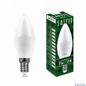Лампа  E14  LED  Свеча  11W  2700K  C37  FR  905Lm  230V  SBC3711 SAFFIT