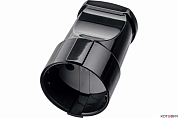 Гнездо штепсельное, б/з, 10А, черный,  ABS-пластик 230B IP20 30457 9 duwi