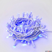 Гирлянда LED,  нить, IP67, синий, 10м,контр,белый.пр,120LED ULD-S1000-120/DWA BLUE UNIEL