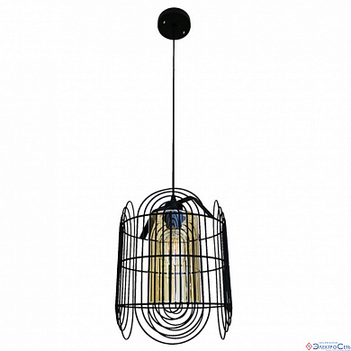 Подвес 1*E27 60W 7750FH/1P BK 
