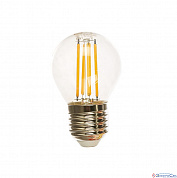 Лампа  E27  F-LED  Шар    7W  3000K  P45  CL 630Lm  230V deco IN HOME