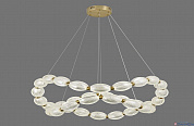 Подвес LED 48W 3000K 710*560+1500 бронза AU82302 BR