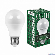 Лампа  E27  LED   15W  2700K  А60  FR  1500Lm  230V SBA6015 SAFFIT