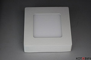 Светильник LED накл квадр  6W 6000-6500К 120х120мм 420Lm белый FANER IP20 Китай