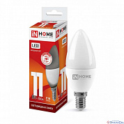 Лампа  E14  LED  Свеча  11W  6500K  C37  FR  990Lm  230V  VC IN HOME