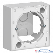 Коробка наружнего монтажа 1п белый Atlas Design ATN000100 