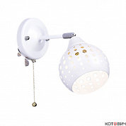 Бра настенное 1*E27 60W РС21543 WT+CR/1W