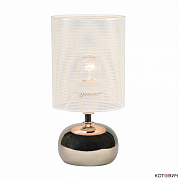 Светильник прикроватный 60W E14 UML-B307 E14 SILVER/WHITE