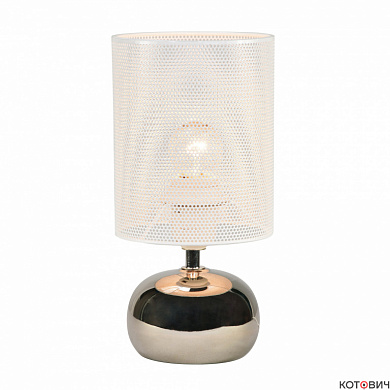 Светильник прикроватный 60W E14 UML-B307 E14 SILVER/WHITE