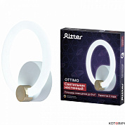 Бра настенное LED 20W 2700/4200/6400 OTTIMO 9м², бел/зол, 51610 5, Ritter