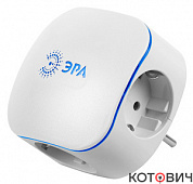 Разветвитель 3гн. с/з, белый SP-3e-USB 3гн.+2*USB 1000mA со шторками ЭРА