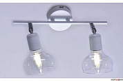 Спот  2*E14 60W РС21868 WT+CR/2C Анод