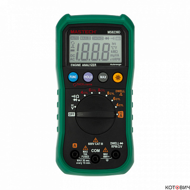 Мультиметр автомобильный MASTECH MS8239D