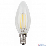 Лампа  E14  F-LED  Свеча    7W  4000K  В35  CL  730Lm  220V  ЭРА