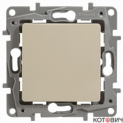 Переключатель механизм 1кл слоновая кость промежуточный ETIKA Leg 672309