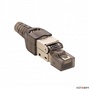 Разъем коннектор TERACOM PRO полевой заделки RJ-45 (8P8C) экран. STP для каб. Cat.6 EKF