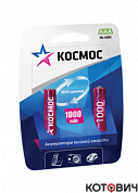 Аккумулятор R03 NI-MH (1000mAh)  КОСМОС 