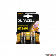 Эл.питания Duracell LR03-4BL BASIC NEW