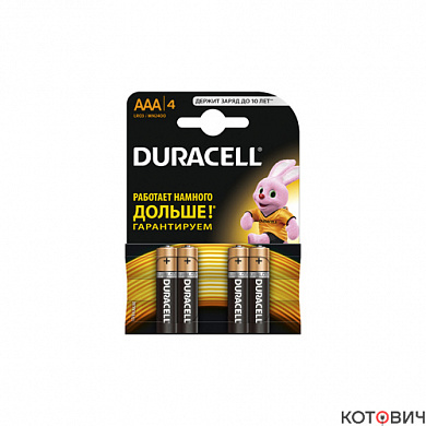Эл.питания Duracell LR03-4BL BASIC NEW