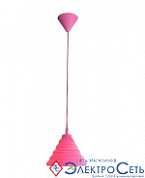 Подвес 1*E27 60W FL2401-1P Pink розовый , рассеиватель из силикона Flamelli