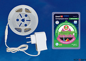 Комплект фито LED ленты д/рассады15W и цвет+ адаптер18W ULS- P76- 2835- 42LED/m- IP65- 2M-SPSB UNIEL