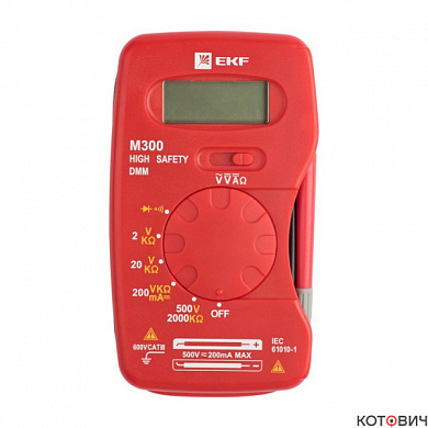 Мультиметр цифровой M 300 EKF Expert