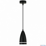 Подвес 1*GX53 15W 230V, черный D85*H160 HL3648