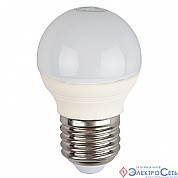 Лампа  E27  LED  Шар    5W  2700K  Р45  FR  420Lm  220V  ЭРА