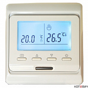 Терморегулятор E 51.716 WI FI (цвет белый,белая коробка), программируемый, два датчика температуры -