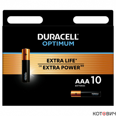 Эл.питания Duracell Optimum LR03-10BL