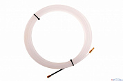 Протяжка нейлоновая кабельная d-3,0мм L=10м, белая, латунный наконечник, заглушка REXANT