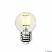 Лампа  E27  LED  Шар    5W  4000К  450Lm  230V G45 NW/CL/DIM аналог 40Вт UNIEL