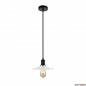 Подвес 1*E27 40W 10273/1BK WT+GD (ЧЗ)