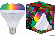 Лампа Е27 10Вт сд мультиколор RGB с Bluetooth динамиком и пультом ДУ REV Ritter