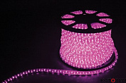 Дюралайт розовый на свет-х 18*11мм 3жилы 72LED на 1м Feron (50м)                    