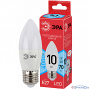 Лампа  E27  LED  Свеча   10W  4000K  B35  FR  990Lm  230V  RED LINE ECO LED ЭРА 