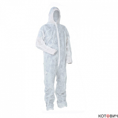 Комбинезон XXXL, одноразовый защитный размер , плотность 40 гр. (ЧЗ)