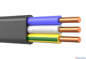Кабель  ВВГ 3х 2,5  п-нг-LS  ГОСТ ( 5м)  