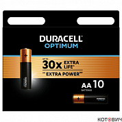Эл.питания Duracell Optimum LR6-10BL