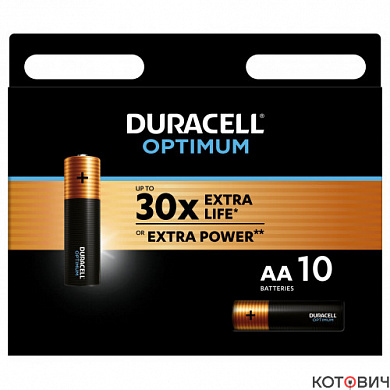 Эл.питания Duracell Optimum LR6-10BL