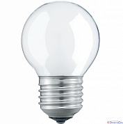 Лампа  E27  накаливания  шар   40W  230V ДШ-40 (192)